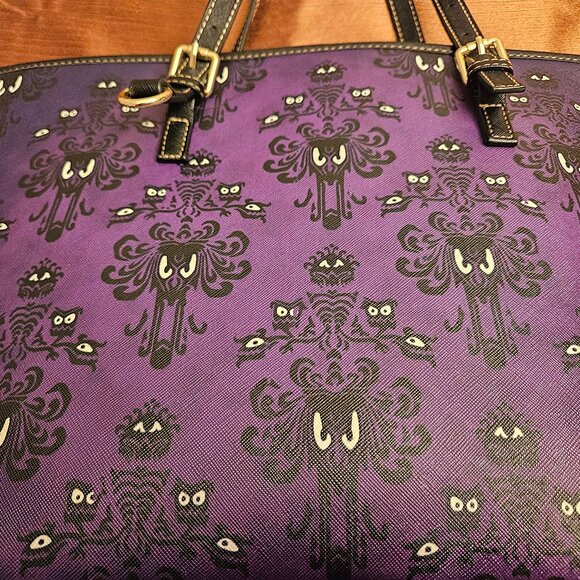 Haunted Mansion Wallpaper Tote - Picture 3 of 16